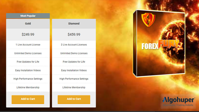 قیمت ربات فارکس فیوری