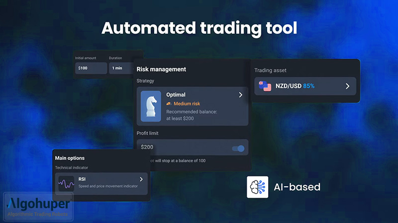 ابزارهای موجود در ربات الیمپ ترید