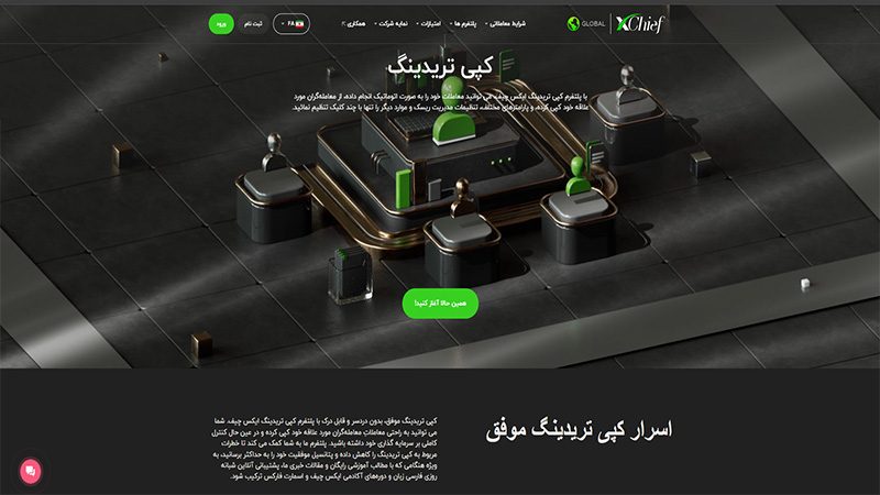 کپی تریدینگ ایکس چیف